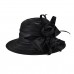  Lady Kentucky Derby Church Bridal Wedding Hat Wide Brim Dress Hat  eb-80289402